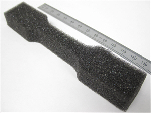 foam tensile specimen